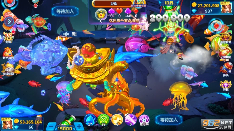 多种炮台选择，从速射炮到激光炮，火力全开